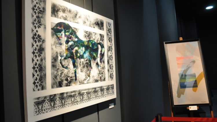 Uluslararası Sanat Çalıştayı Sergisi Açıldı